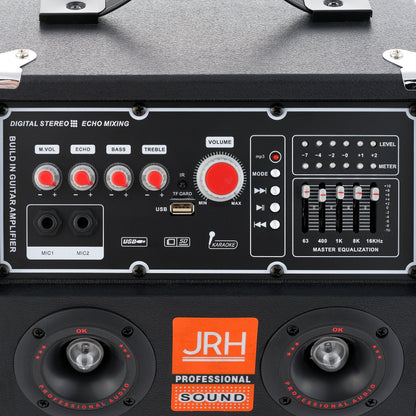 Set boxe active JRH 2321A Microphone wireless 600w