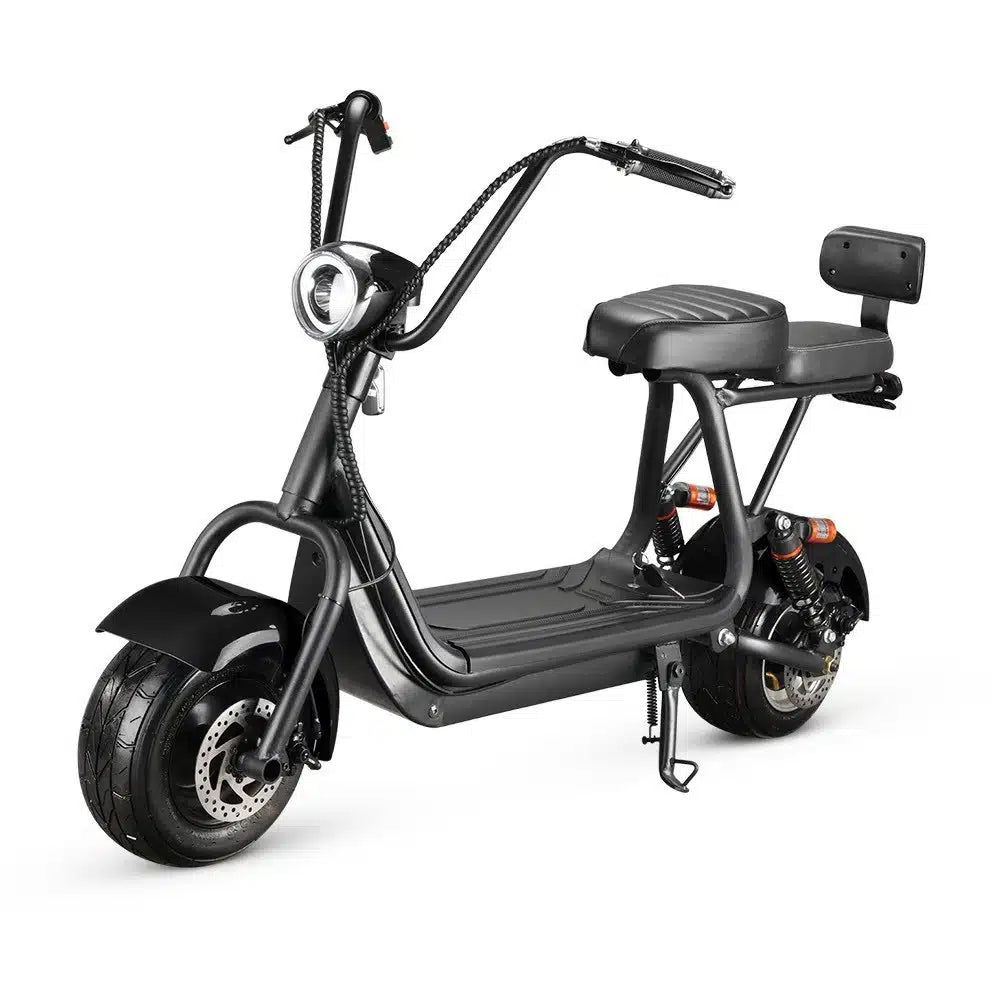 Scuter electric 800W 48V viteza limitata 25 km/h ,rosu negru albastrau galbin fara permis