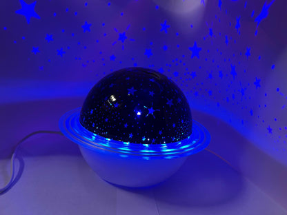 Lampa De Veghe Cu Proiector ,Cu Stele Si Luna, bluetooh