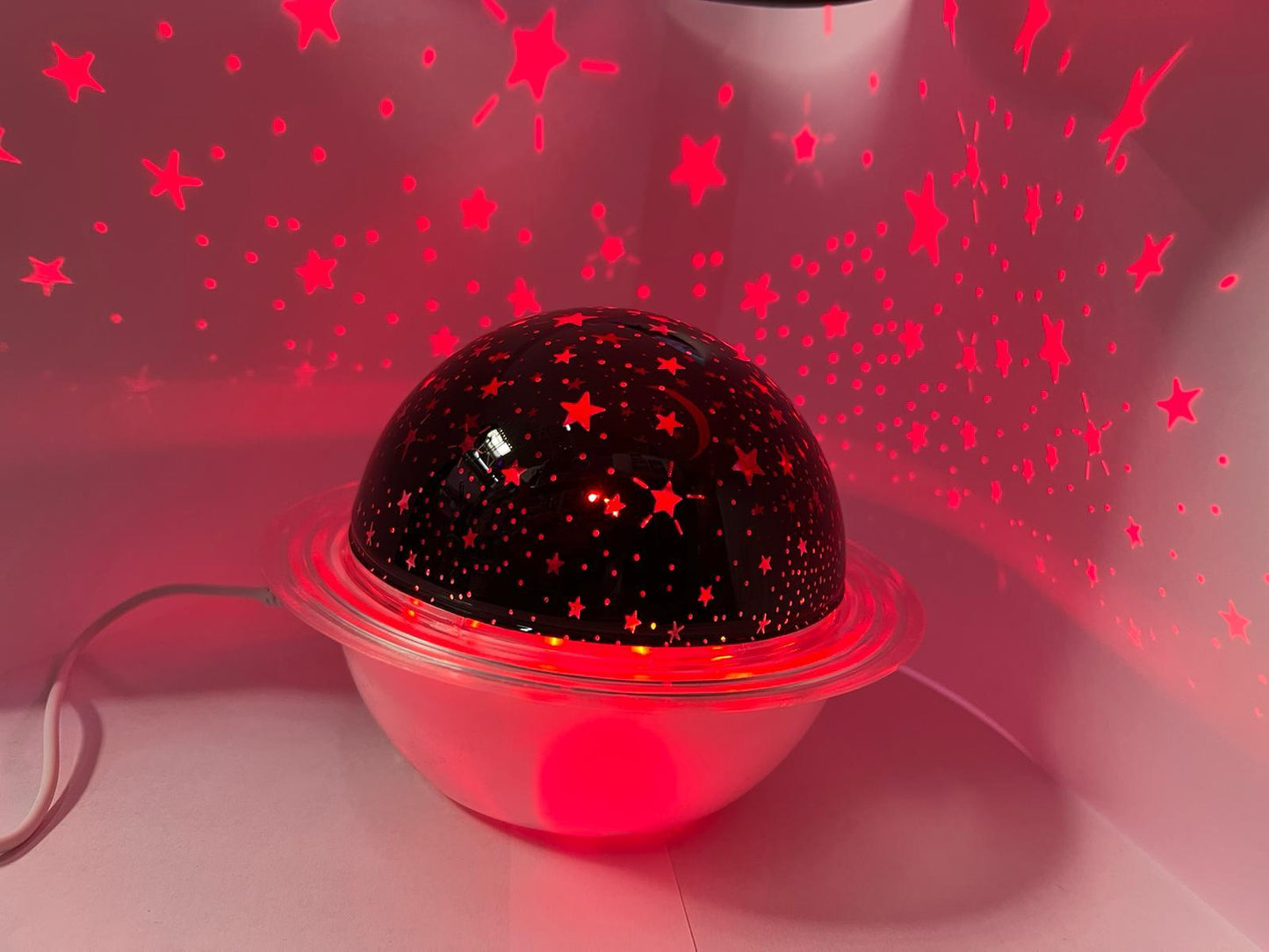Lampa De Veghe Cu Proiector ,Cu Stele Si Luna, bluetooh