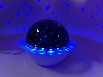 Lampa De Veghe Cu Proiector ,Cu Stele Si Luna, bluetooh