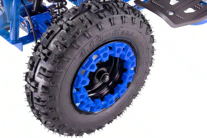 Atv 49cc rosu jrh 2 timpi benzina porniere electrica