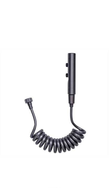 Coloana de dus, cu para fixa si para mobila, 4 functii, otel inoxidabil