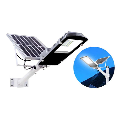 Proiector LED Stradal, Rezistent La Apa IP67, Cu Panou Solar, 100W, 220LED,  Cu Telecomanda