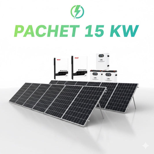 sistem fotovoltaic 15kw on/off grid hybrid