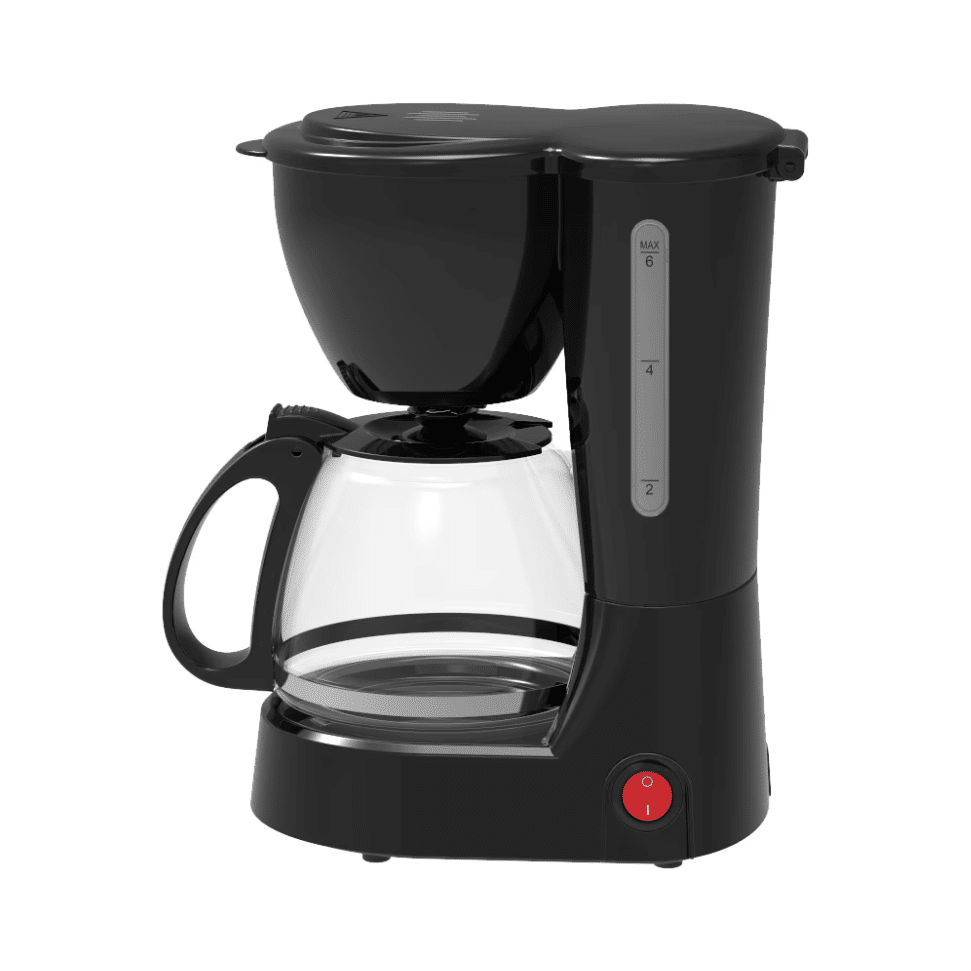 Filtru de cafea JRH, Putere 550-650W, Capacitate 600ml, Functie mentinere la cald, Functie Anti-Picurare, Functioneaza cu cafea macinata