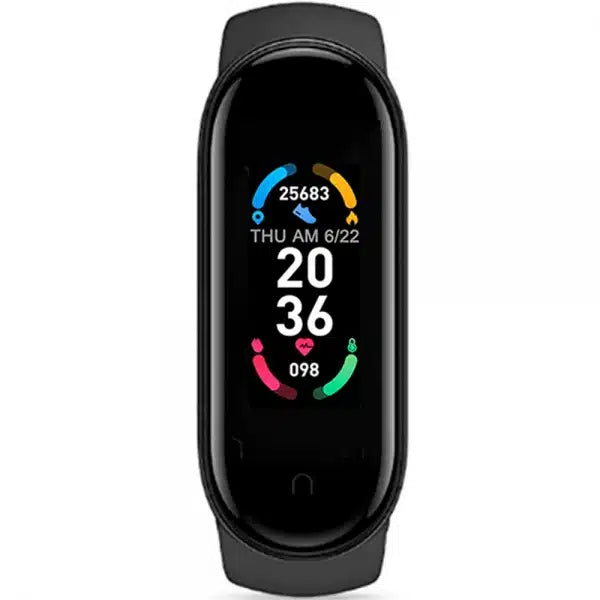 Bratara Fitness M5, Ecran 1.14″ Inch TFT, Bluetooth 4.0, IP66, Tensiune, Puls, Oximetru, Alerta Sedentarism, Negru