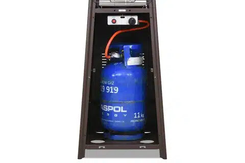 incalzitor terasa gaz piramidă jrh, negru