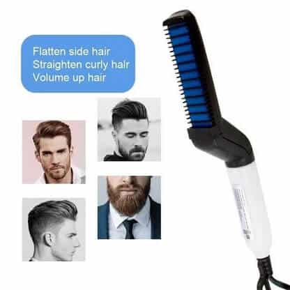 Perie electrică multifuncțională de îndreptat părul și barba STYLER MEN