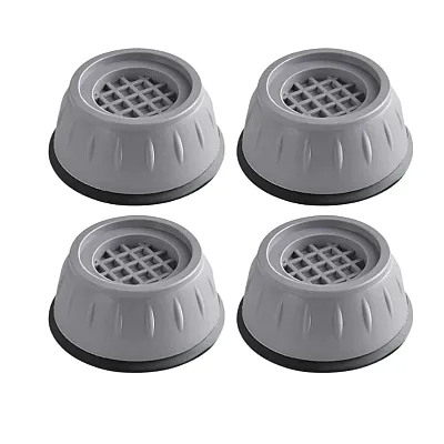 Set 4 Picioruse GRI antisoc si antiderapante pentru masina de spalat