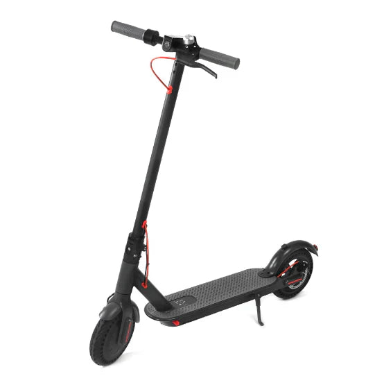 Trotineta electrica , Putere Motor 250W, Display LCD, Aplicatie, Autonomie 18-24 km, Viteza maxima 25-30 km/h, Negru cu Gri