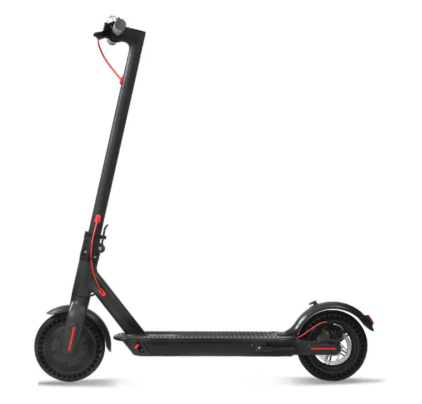 Trotineta electrica , Putere Motor 250W, Display LCD, Aplicatie, Autonomie 18-24 km, Viteza maxima 25-30 km/h, Negru cu Gri