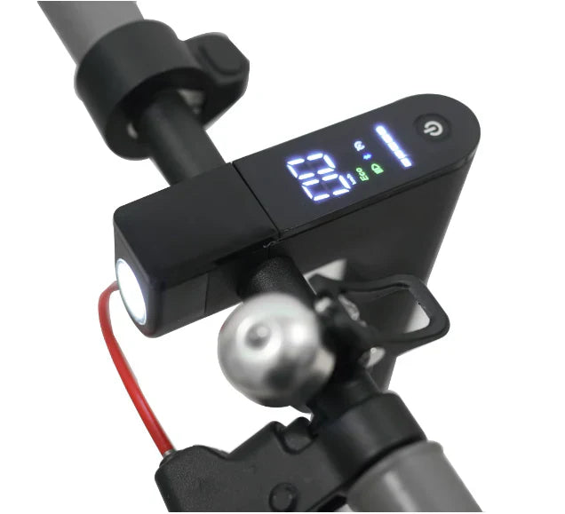 Trotineta electrica , Putere Motor 250W, Display LCD, Aplicatie, Autonomie 18-24 km, Viteza maxima 25-30 km/h, Negru cu Gri