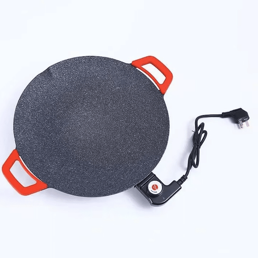tigaie tip gratar electric Pexor 40 CM, Gatire fara ulei, Interior-Exterior, Aluminiu