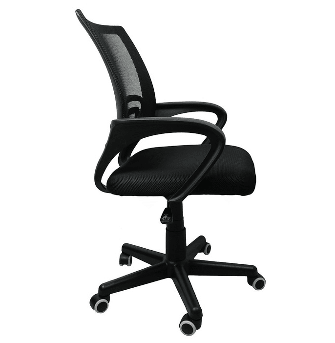 Scaun de birou ergonomic JRH, model Criro, Mesh, Negru, reglabil pe înălțime