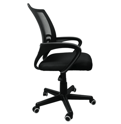 Scaun de birou ergonomic JRH, model Criro, Mesh, Negru, reglabil pe înălțime