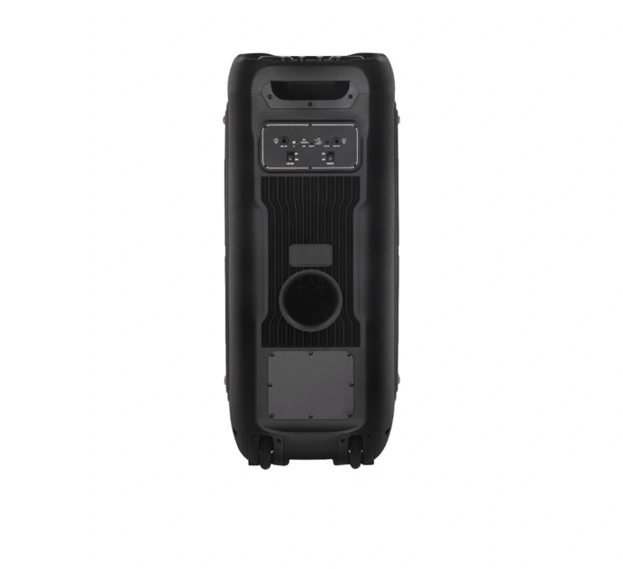 Boxă Portabilă JRH Party3000 – 800W, 2 Difuzoare de 12”, Full LED Dinamic, 2 Microfoane Wireless + Telecomandă