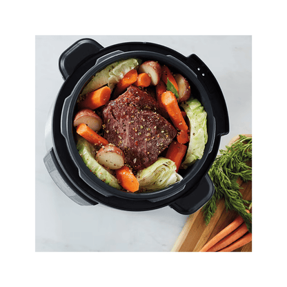 oala electrica sub presiune 6l, 900W, 15 programe, negru-argintiu