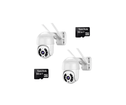 oferta pachet 2 camere jrh 2MP + 2 carduri cadou 32 GB