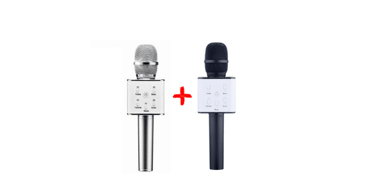 Oferta Microphone karaoke Bluetooth 1+1 gratis