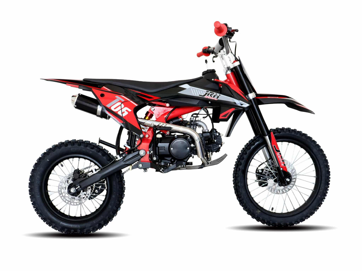 MotoCross OFFROAD 125cc Dirt Bike jrh sports rosu