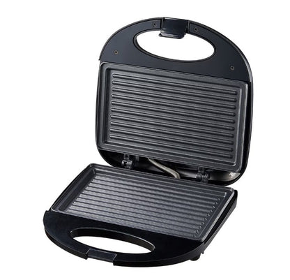 Sandwich maker jrh , placi antiaderente, inox, 750W