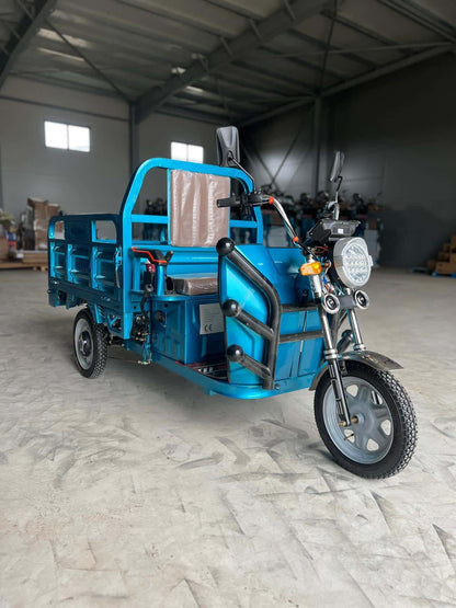 Triciclu Electric Cargo T3 – 1300W, Limitat 22 km/h -Baterie Li-ion 72V 20Ah