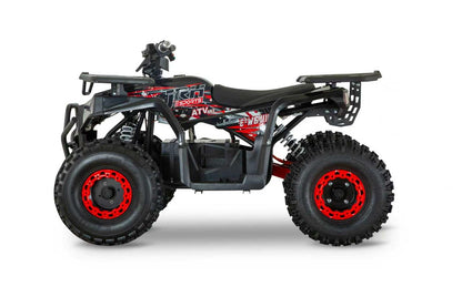 ATV Electric 1500W 60V 60V20Ah, Viteză Limitată 25 km/h, Frâne Hidraulice pe Disc