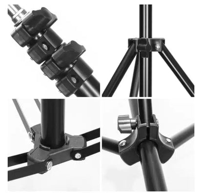 Trepied pentru inel de lumina, inaltime max. 210cm, sarcina maxima 5kg