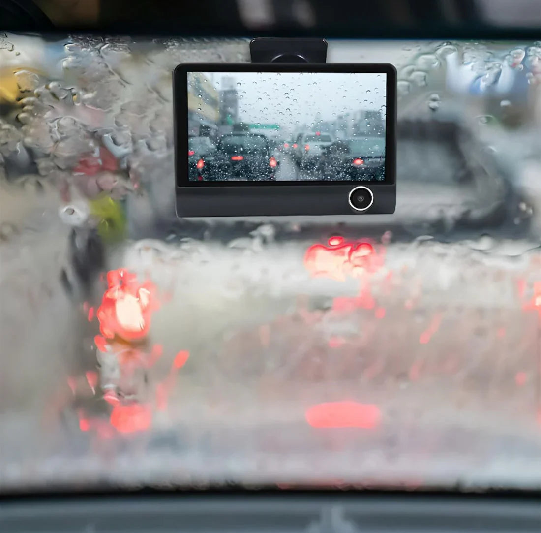 Cameră Video ULTRA HD  Auto Triplă Fata/Spate/Interior