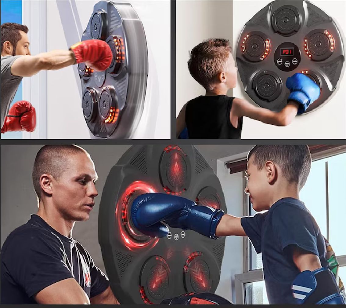 Disc de antrenament pentru box cu efecte luminoase