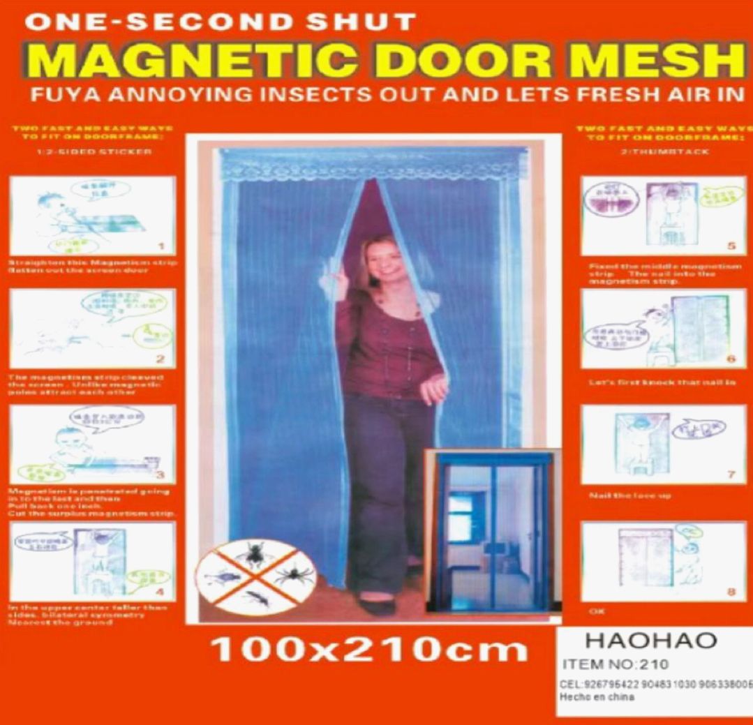 1+1 GRATIS Plasă de Țânțari cu Închidere Magnetică pentru Uși  - Protecție Eficientă și Ventilație Naturală