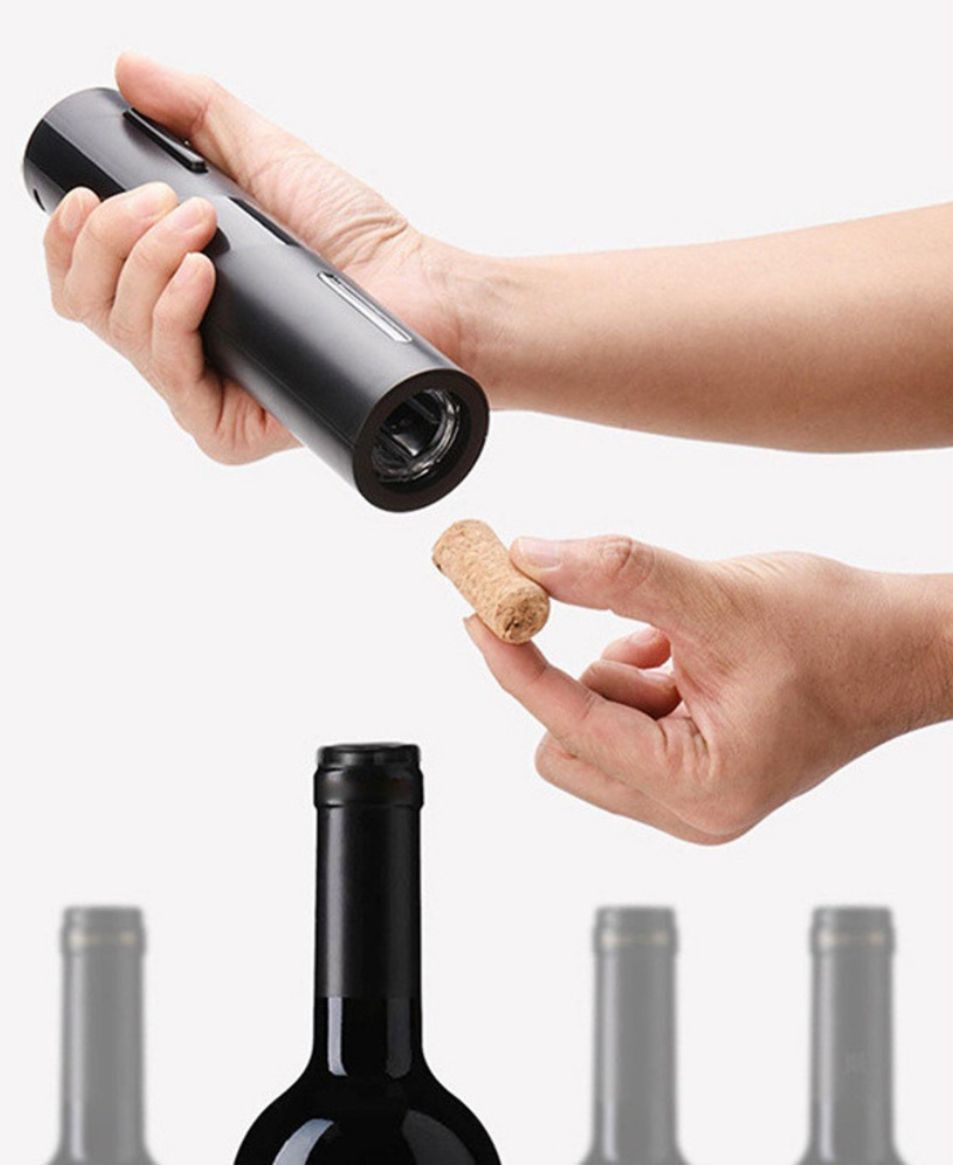 Set Tirbușon Electric cu Suport