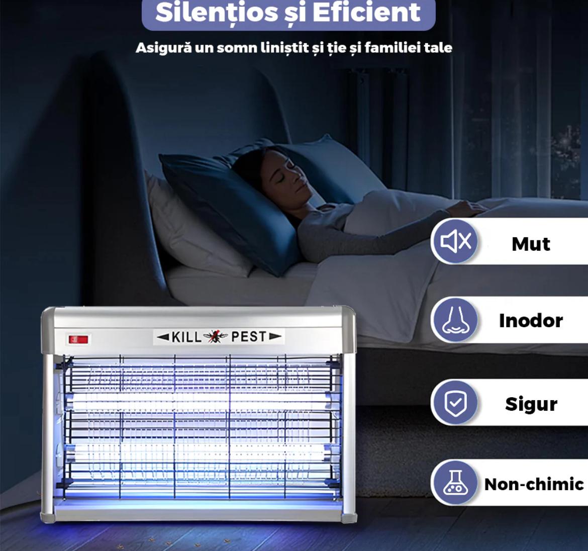 Aparat anti-insecte zburătoare Electric