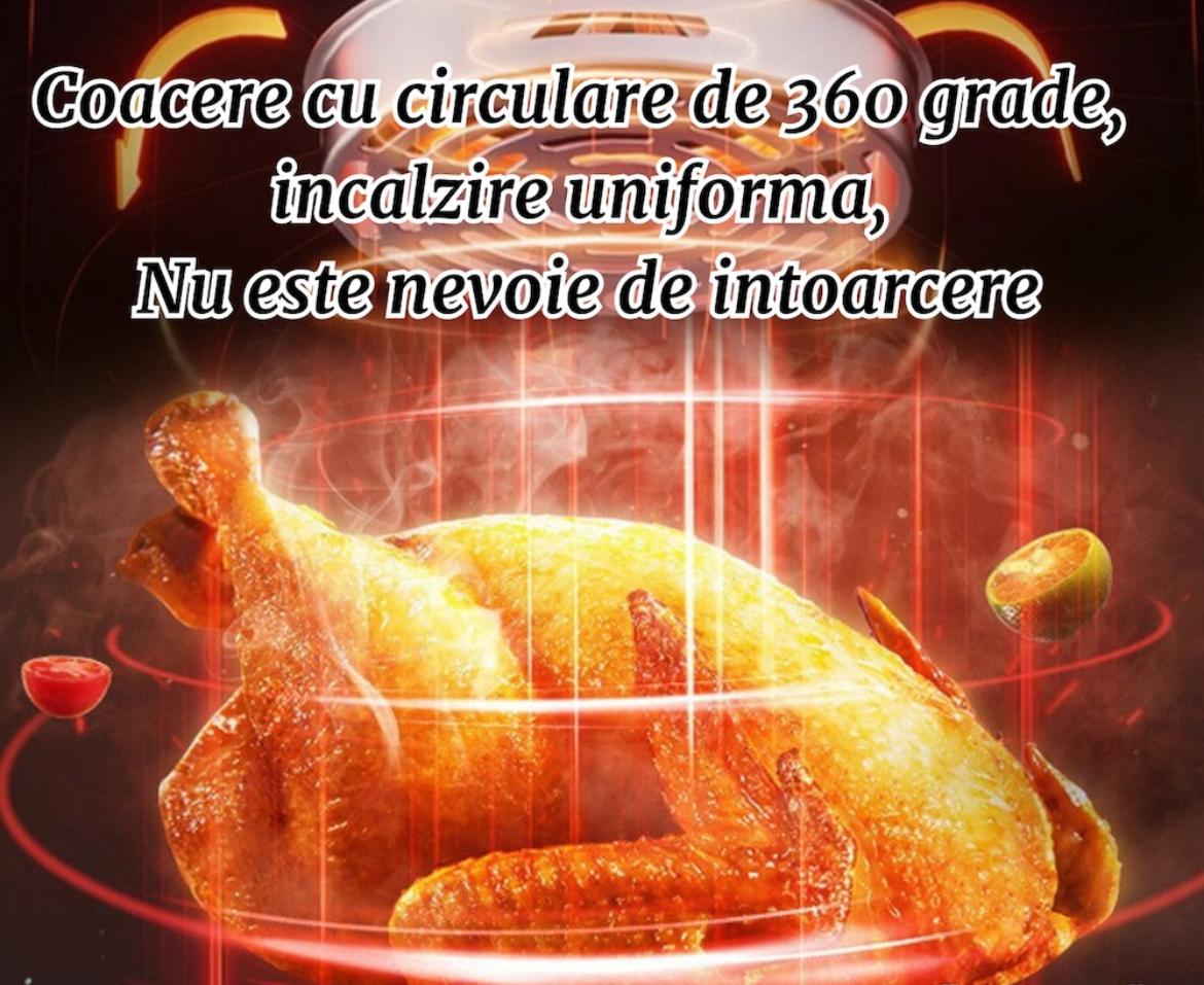 Friteuză cu Aer Cald, 12L