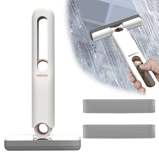 Mop mini portabil, cap de maturare rotativ 1+1 GRATIS!