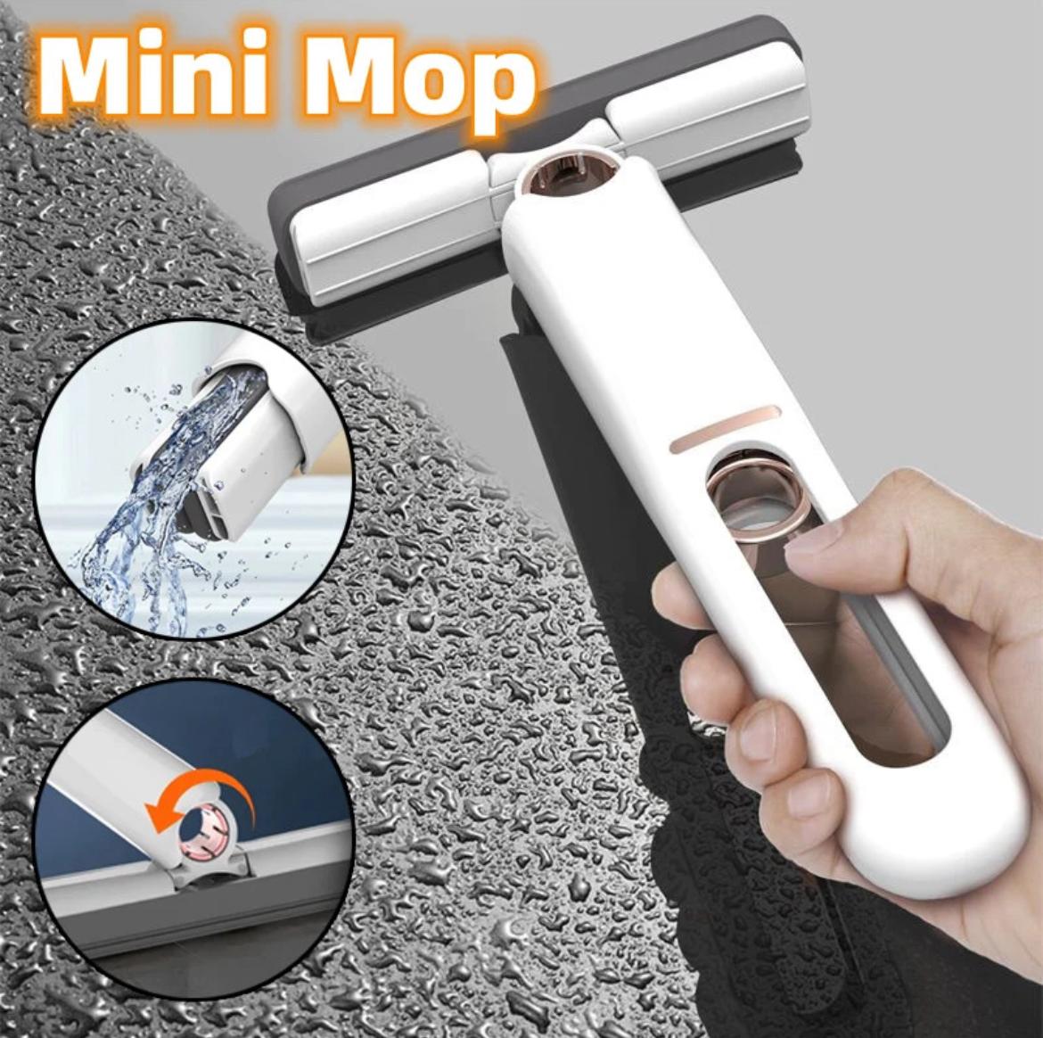 Mop mini portabil, cap de maturare rotativ 1+1 GRATIS!