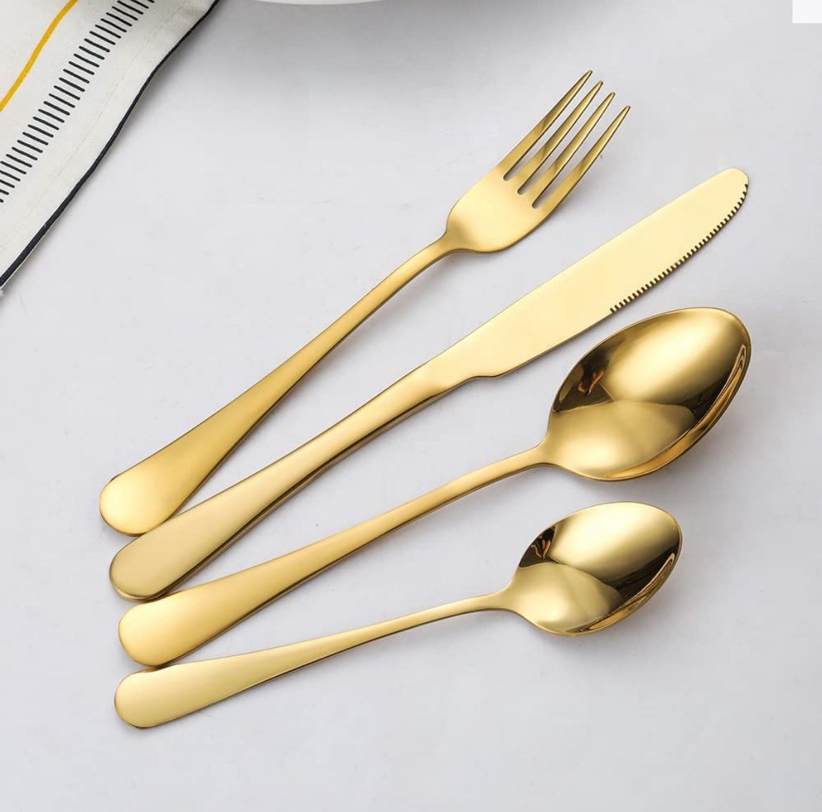 Set tacamuri 24 piese din inox