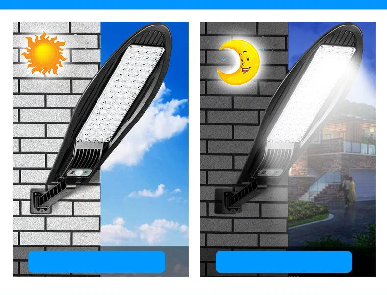 PACHET 2+1 GRATIS! LAMPA SOLARA 1200W LED SENZOR DE MISCARE