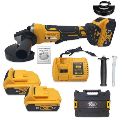 Polizor Unghiular (flex) cu 2 Acumulatori 98 V