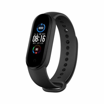 Bratara Fitness M5, Ecran 1.14″ Inch TFT, Bluetooth 4.0, IP66, Tensiune, Puls, Oximetru, Alerta Sedentarism, Negru