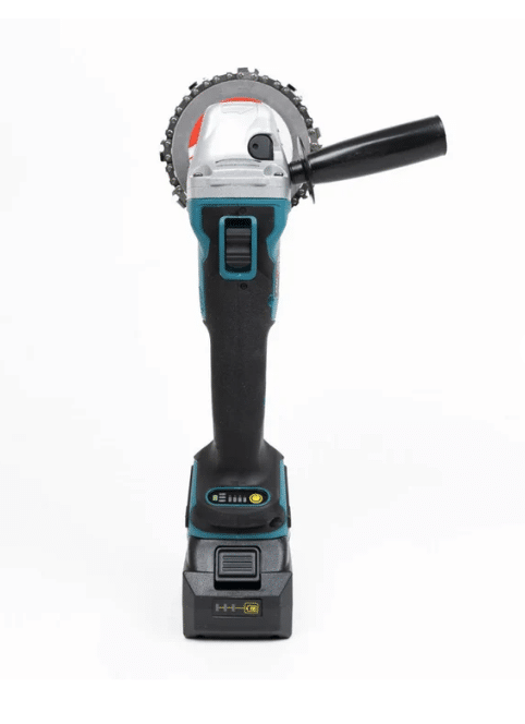 Polizor Unghiular Flex JRH cu 2 Acumulatori 3 discuri incluse, 115mm, 48V, Motor Brushless, Include 2 Baterii 48v, Încărcător și Valiză Transport