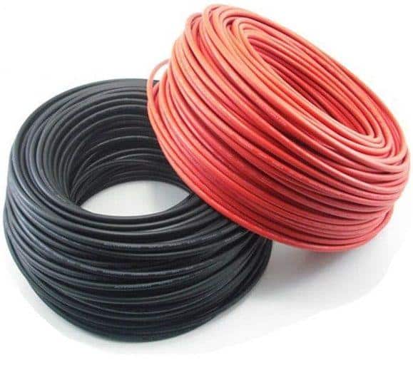 Cablu solar 4MM – Rola 100 metri – Negru