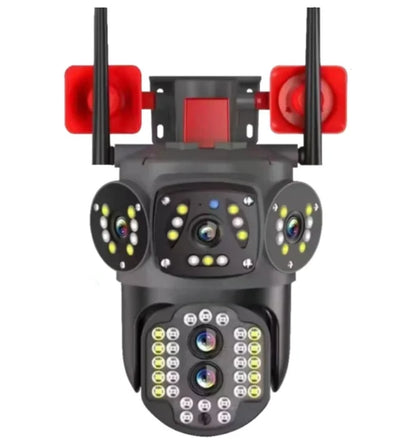 Camera Tripla cu 2 Alarme, Wi-fi