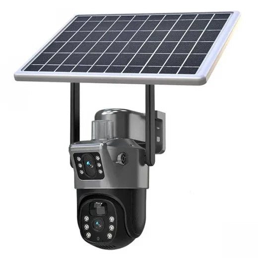 Camera Solar Wifi, Baterie 12 Mii, GRI