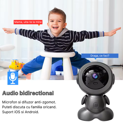 Camera ROBOT WiFi, Microfon, Infrarosu, Detectie Miscare