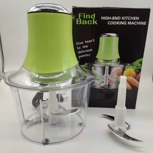 Tocator Electric Chopper Rapid 90W Bol 2L Lame inox