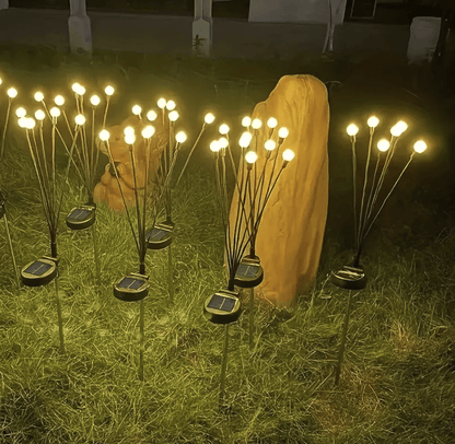 Lampa LED decorativă ,tip licurici De Gradina 8 Bulbi