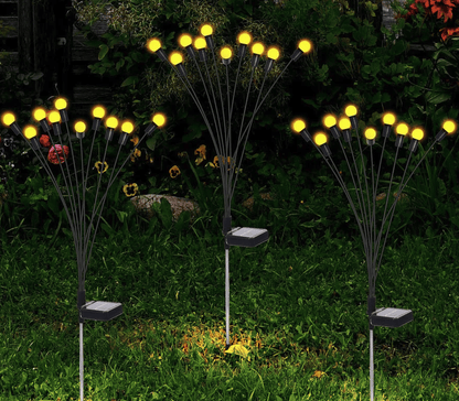 Lampa LED decorativă ,tip licurici De Gradina 8 Bulbi