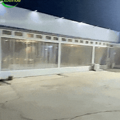 Lampa Stradala 1200W, Incarcare Solara, 55 CM